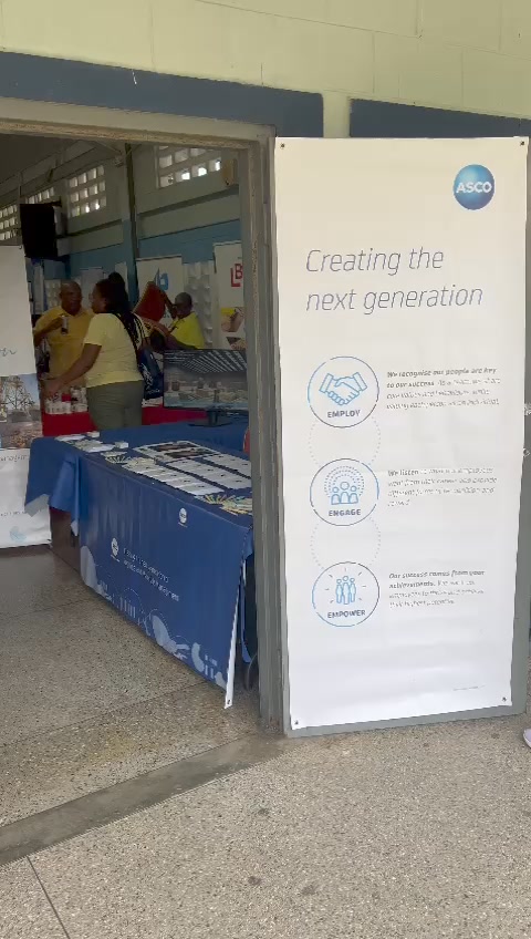Come visit our Booth today at the La Brea Career Fair happening now at Vessigny Secondary School. Meet our team and learn how you can grow with the ASCO Group!