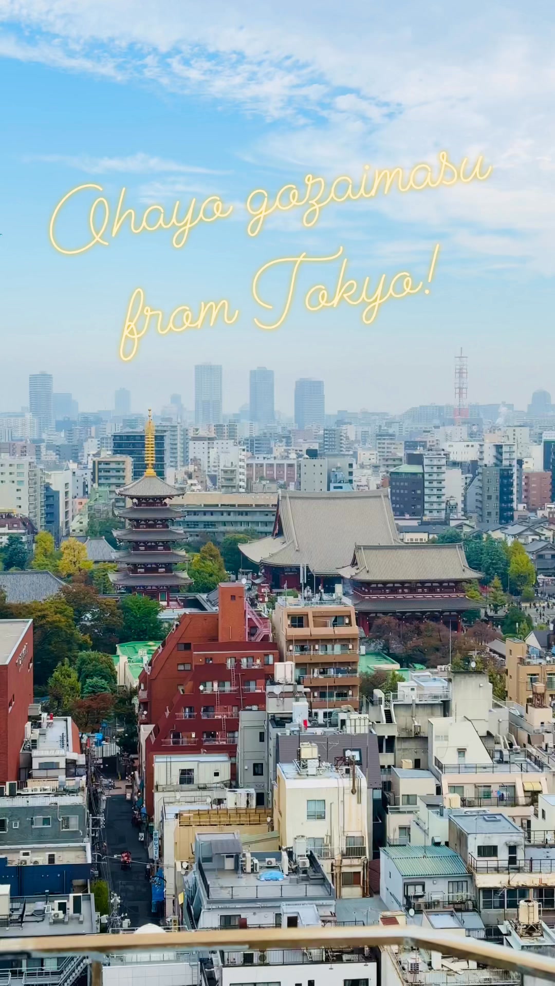 Asakusa! What a view! Here for a few days before my workshop kicks off