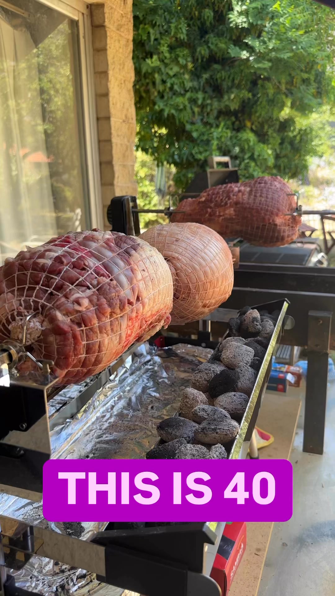 This is 40. Thank you so much to everyone who wished, messaged and helped celebrate my 40th birthday! #feelingloved