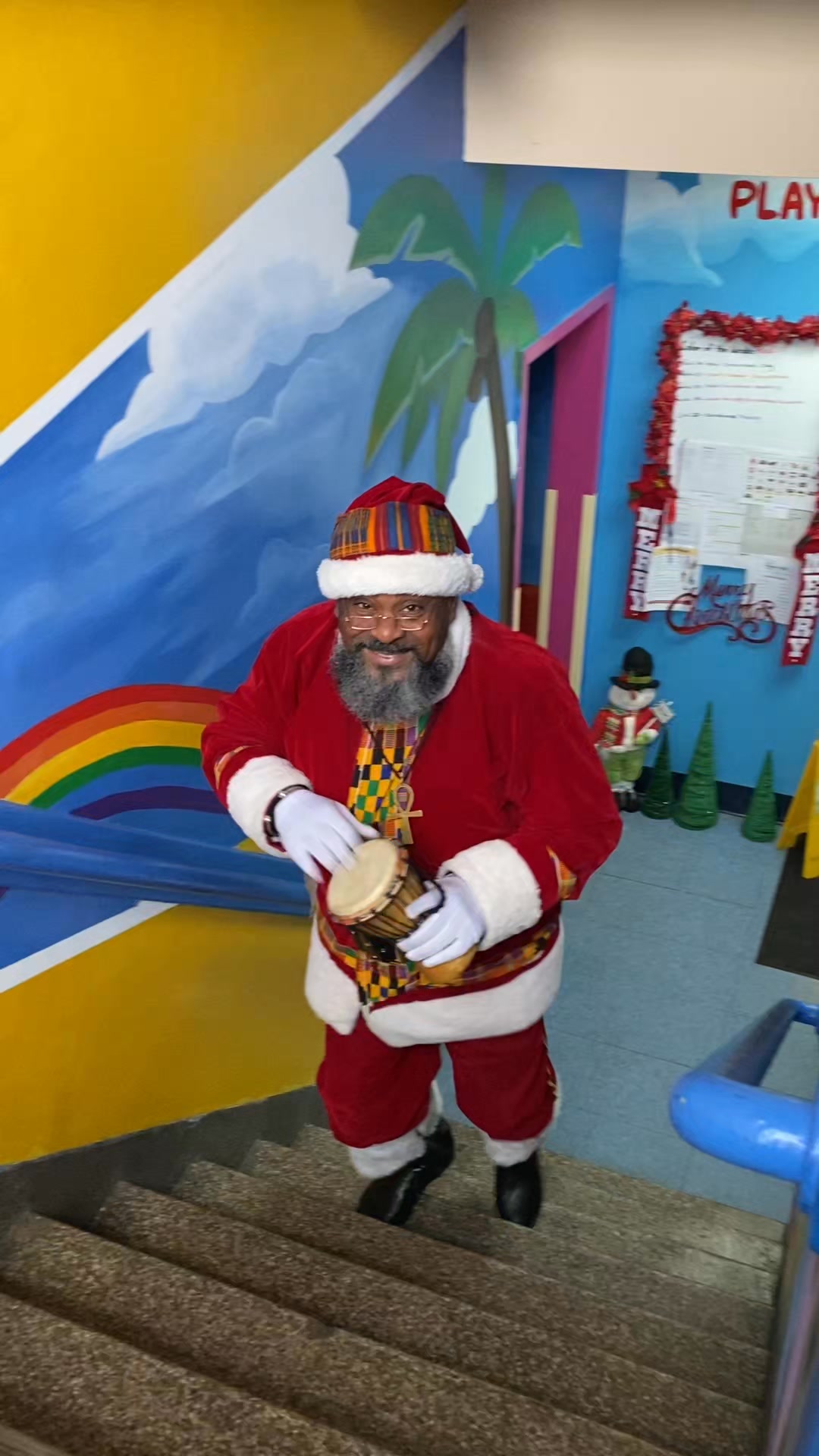 Another successful holiday party for our little friends. Merry Christmas from all of us at My Precious Angels Childcare 🎄❤️. Don't forget the real reason for the season. ❤️❤️. Thank you Kente Claus Dewitt R. Lee III for always showing up for our babies!