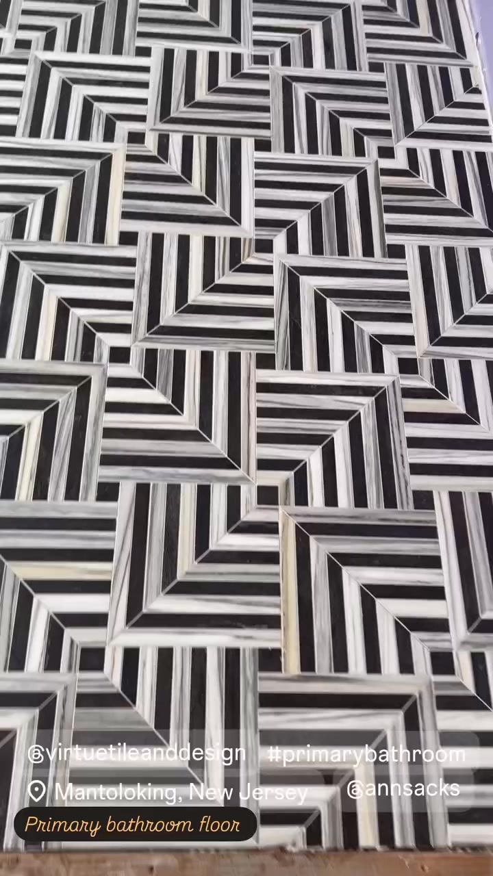 #FYI #primary bathroom #tileinstallation #marble #art #Master #tiles #tileinstylellc #mantoloking