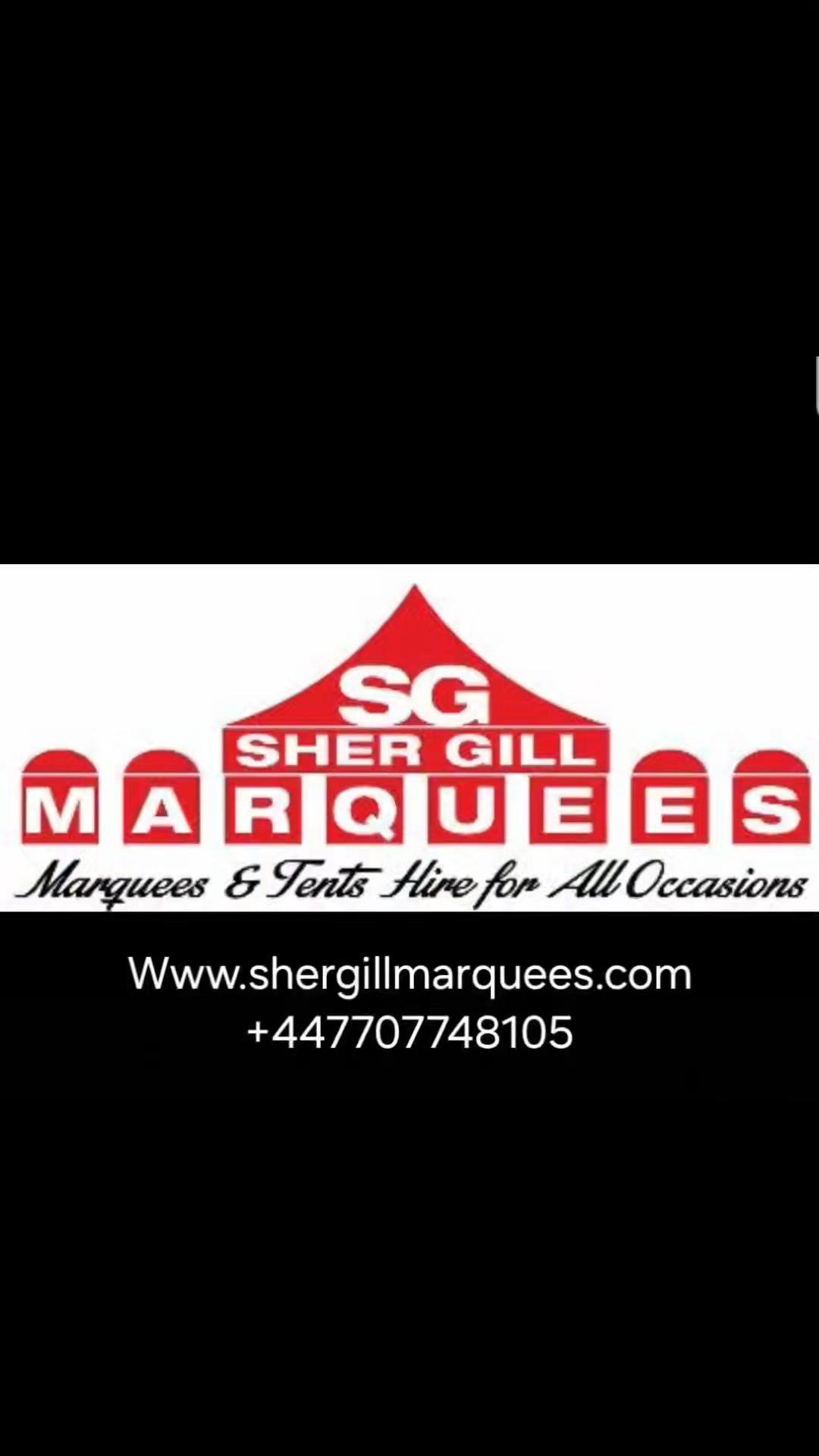Www.shergillmarquees.com
07707748105
Follow On instagram
Shergillmarquees
