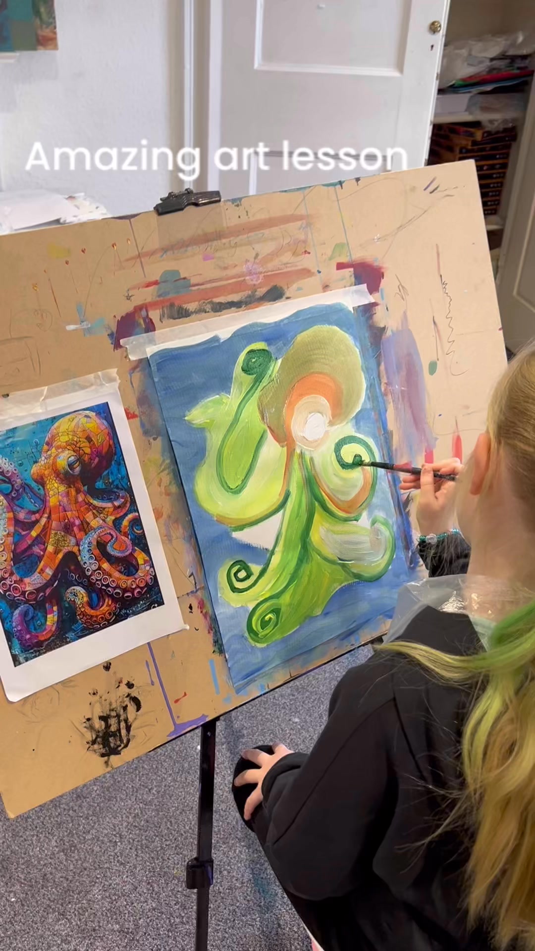 Чудесный урок живописи для ребят! Приглашаем Вас, дорогие друзья, на наши уроки рисования для всех возрастов с Nina Yakovenko и Turcanu Valery Liberi Laeti