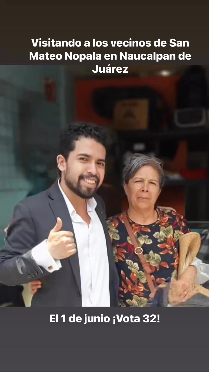 Ha sido una campaña extenuante, pero me encuentro muy agradecido, les comparto las fotos del último recorrido con vecinos de San Mateo Nopala en Naucalpan de Juárez Compartiendo con los vecinos las propuestas de una justicia más cercana y humana para las personas¡El primero de junio vota 32 en la boleta naranja! #votaporsebastianramos #Elecciones2025 #Vota32 #EleccionesJudiciales #Participa #votoconsciente