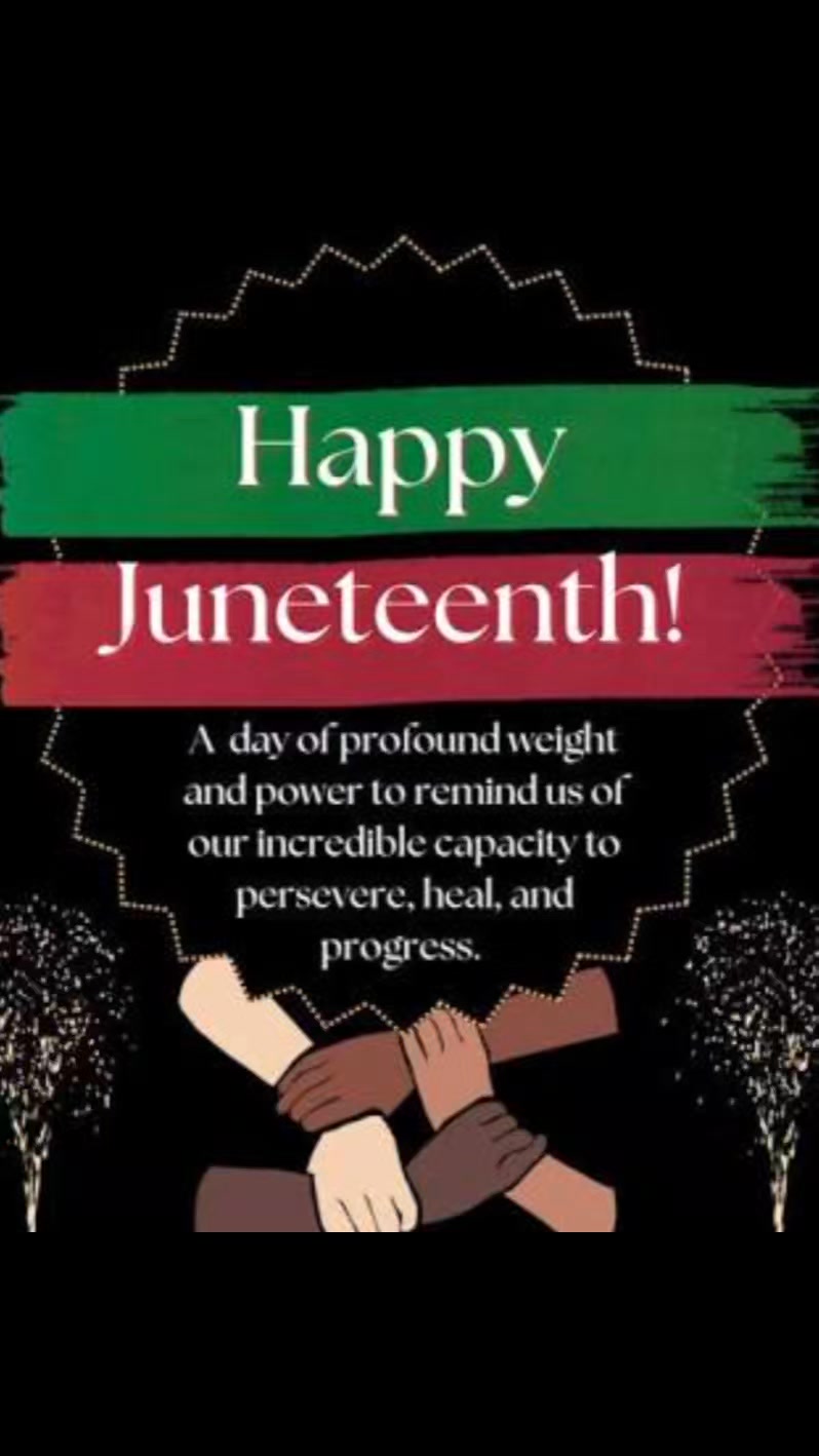 Happy Juneteenth 🖤❤️💛💚
How are you celebrating it today? Do you have any traditions? Sit down with those babies and teach them all about it. #Juneteenth