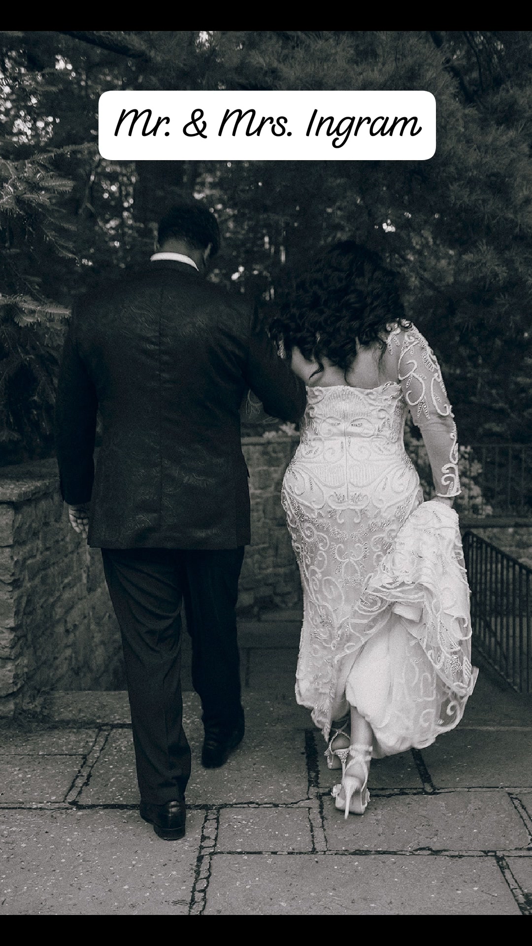 No looking back but remembering everything that helped us grow and thanking God for keeping us. Happy Anniversary to my forever! I love you Poppa 🥂❤️🫶🏼😘. #StillOnCloudIngram