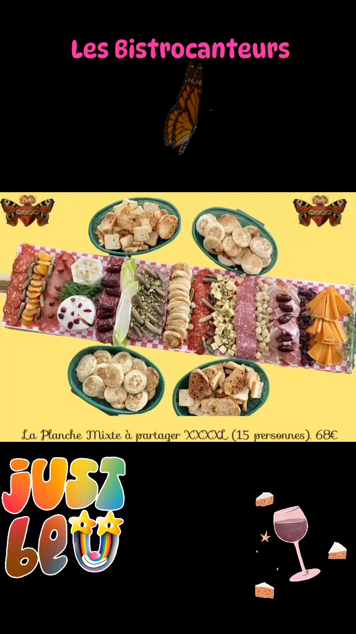Un anniversaire ? Un événement spécial ? La planche Mixte XXXXL est désormais disponible et sur réservation chez « Les Bistrocanteurs ». #plancheapero #joiedepartager #vinsdevignerons #Jardin #gayfriendly #champagnedevignerons #barachampagne #amis #bucolic #fete #famille #insolite #atypique #champetre