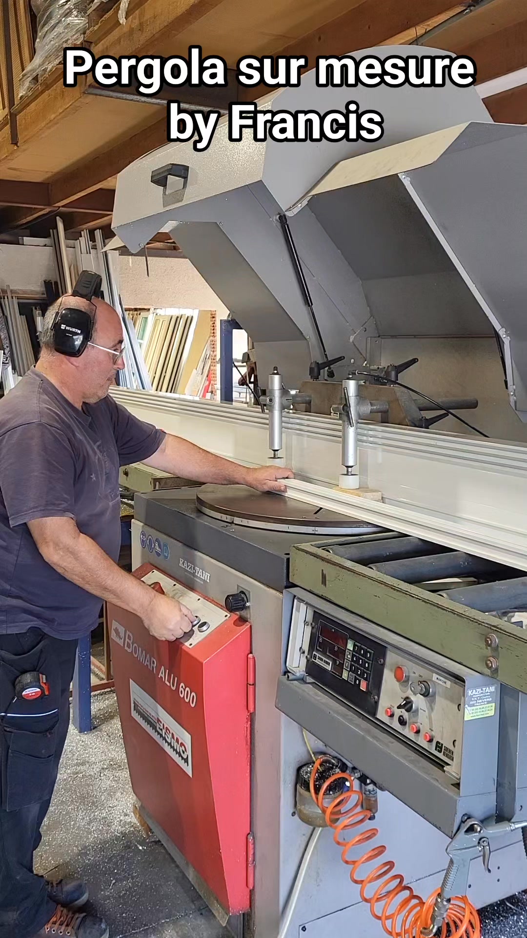 On fabrique nos pergolas sur mesure ici dans notre atelier à Pujaudran, proche de Colomiers et de Toulouse
#surmesure #pergola #veranda #menuiseries #carport