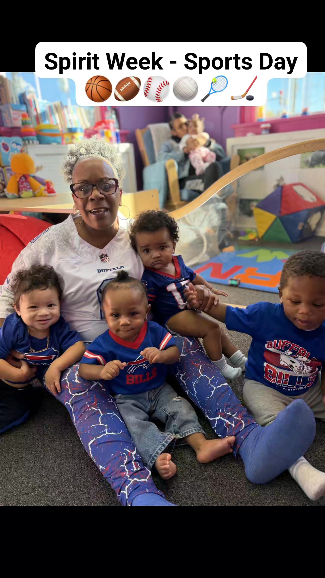 WE READY!!!! The beginning of our Spirit Week on a Buffalo Bills winning Monday was just perfect!
My Precious Angels Daycare 1 & 2
Now enrolling - Text 716-828-5555 to schedule a tour.