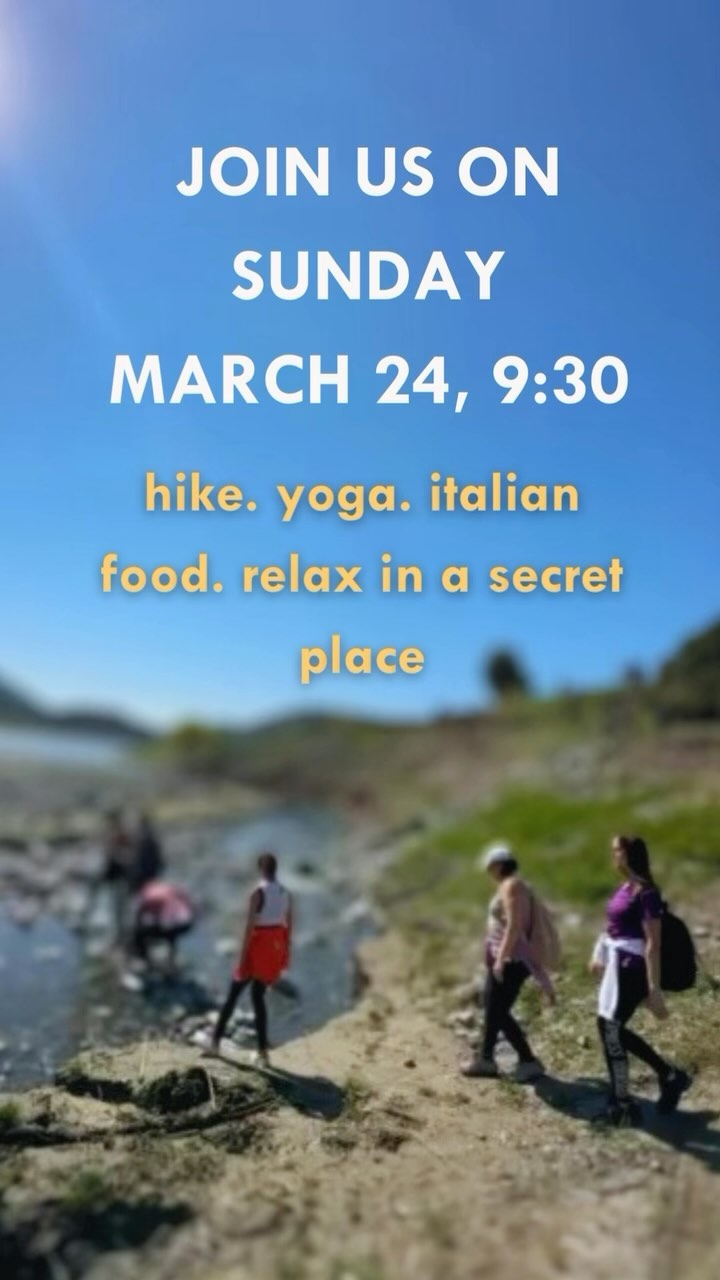 SPECIAL ADVENTURE INVITATION:
If you missed our previous hike and yoga event, it’s not too late! Join us on Sunday, the 24th of March on a journey to rejuvenate mind, body, and spirit. Begin with a captivating two-hour hike through the beauty of Finikaria village, where stunning lake and mountain vistas await at every turn. We take you to a path less taken that offers splendid views.
After the hike, find your center with a tranquil yoga stretching group session and a community Italian lunch by @italian_privatechef_cy.
Stay as long as you want after as to unwind and bask in the tranquil beauty of our venue, nestled among olive trees with mesmerizing sunset views. Paradiso di Eros is all about love and connections. We also have a Buddha tent for massages and a nice lakeview deck where we’ll play music to relax.
Hike starts at 10:00am promptly. Please arrive at Paradiso di Eros by 9:30am.
Price with lunch: 40 euros. Pre-booking is required at 95524460. Text Fabio!
Kids under 15: 25euros with lunch.
(Cancellation policy: 50% refund more than 7 days. No refund 7 days or less. Ticket is transferable anytime).
Note: Hike is about 90-120 minute long. Come prepared with a water bottle, hiking shoes or trainers and expect to climb a few paths and cross a river. Don’t forget your camera to capture memories.
.
#cyprusevents #cyprusnature #cyprushike #yogacypruslove #cyprus❤️ #nature