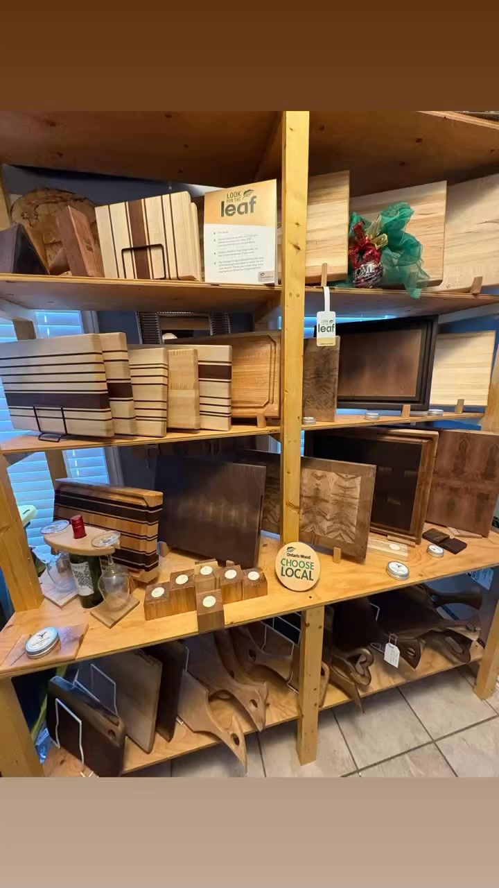 🎄 Holidays season is here 🫶
✨At Falcons Woodwork, we're celebrating the season with our Christmas Special featuring absolutely one-of-a-kind cutting boards and charcuterie boards.
✨Every piece is 100% hand-made right here in Sault Ste. Marie using only the finest Ontario wood. 💯✅
✨When you choose Falcons Woodwork, you're choosing high quality, local craftsmanship, and a future heirloom for someone special.🫶
🎄These beautiful boards make the perfect unique gift for the holidays 🎁
📍 Shop Local: Find us at 138 Elmwood Ave Sault Ste. Marie.
Stop by today to grab a truly Ontario Made piece 🫶
💳 We accepting credit cards 💳 PayPal E-transfer and cash for payments 🙌
#FalconsWoodwork #SaultSteMarie #OntarioMade #ShopLocal #Handmade #Woodworking #CuttingBoard #CharcuterieBoard #ChristmasGifts #OneOfAKind #SupportLocal #HolidayShopping #MadeInCanada