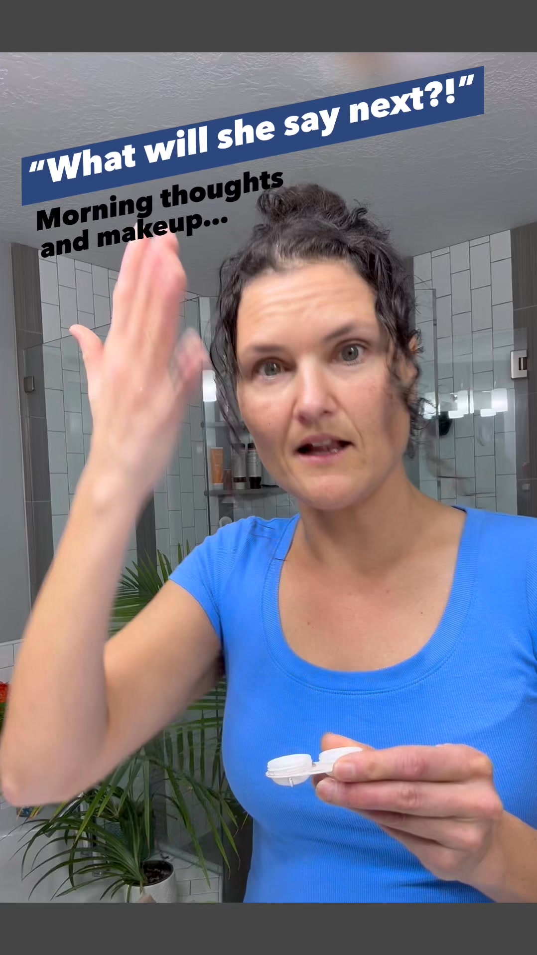 Makeup routine with deep and not-so-deep thoughts. A glimpse into my mind and new day. Have a great one everyone. And wear that fun makeup / outfit / hairstyle ladies! 😉