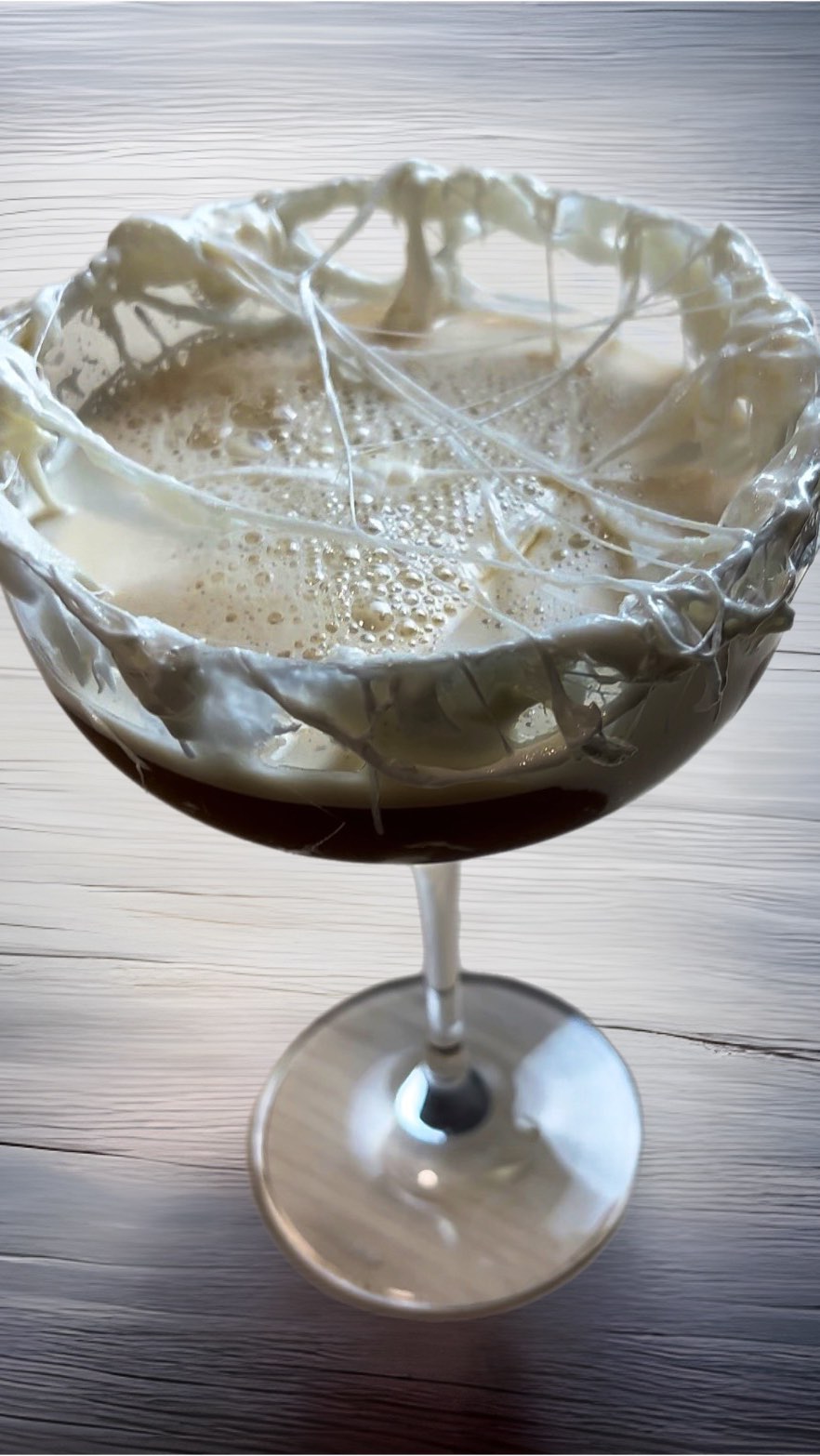 We’ve taken espresso martini’s to the next level for Halloween 👻
Made using our coffee liqueur just add some melted marshmallows to your cocktail glass to crate some sugary cobwebs 🕸️
Recipe will up on our website tomorrow
#halloweencocktails #abitfancy #espressomartini #coffeeliqueur #nairne