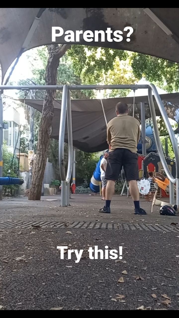 I love using the time when I push my daughter while swinging for different exercises!šāāļøššāāļøš
⢠While we are playing she is observing me doing sport!
⢠I earn some practice time!
⢠We laugh and enjoy the challenge!
Lead by example šš„ā¤ļøšÆ
#karate #martialarts #budo #mma #pushup #crossfit #sport #parenting #papa #father #fit #kids #play #game #kinder #practice #discipline #keepgoing #training #power