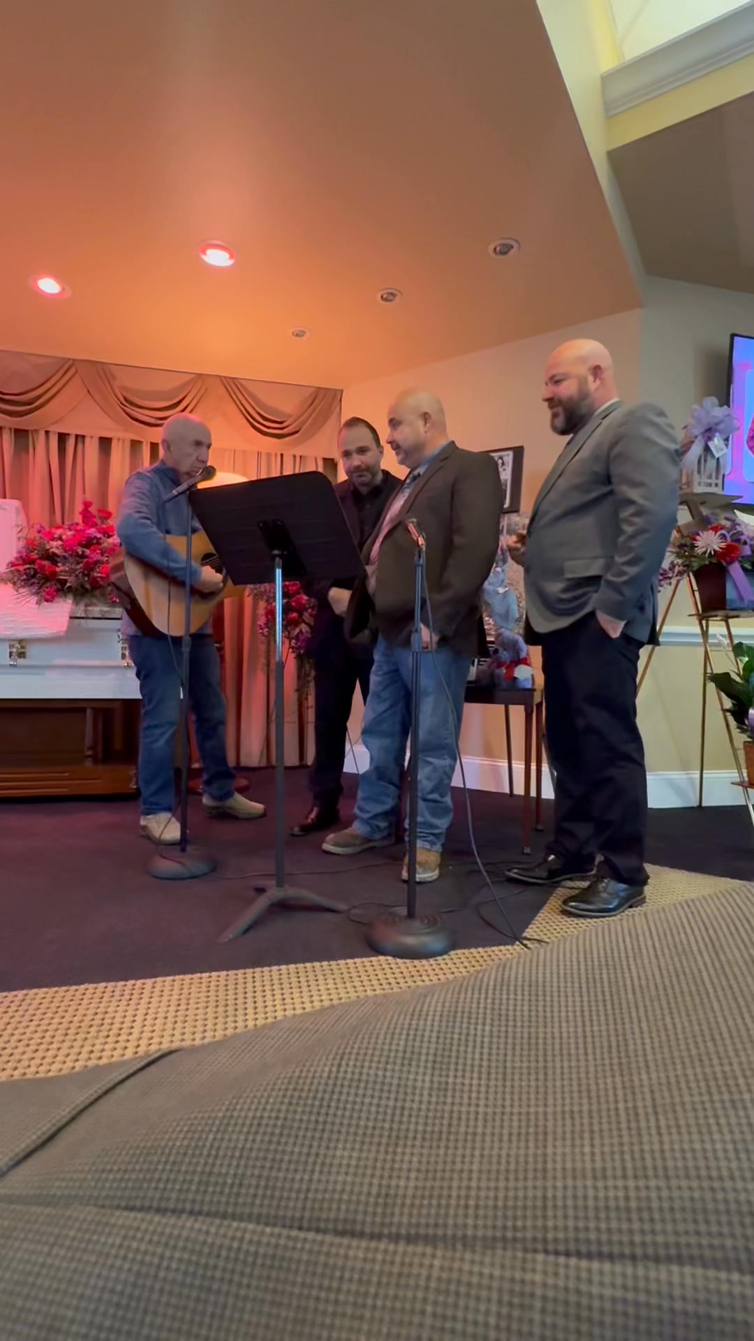 “When I Get Home” by The Crabtree Boys at my Mamaw’s Funeral
