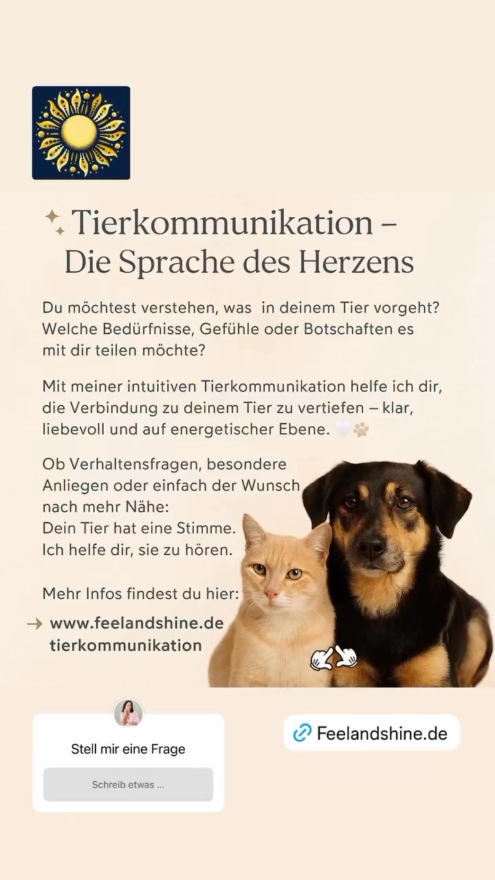 #energiearbeit #tierkommunikation #bioenergetik