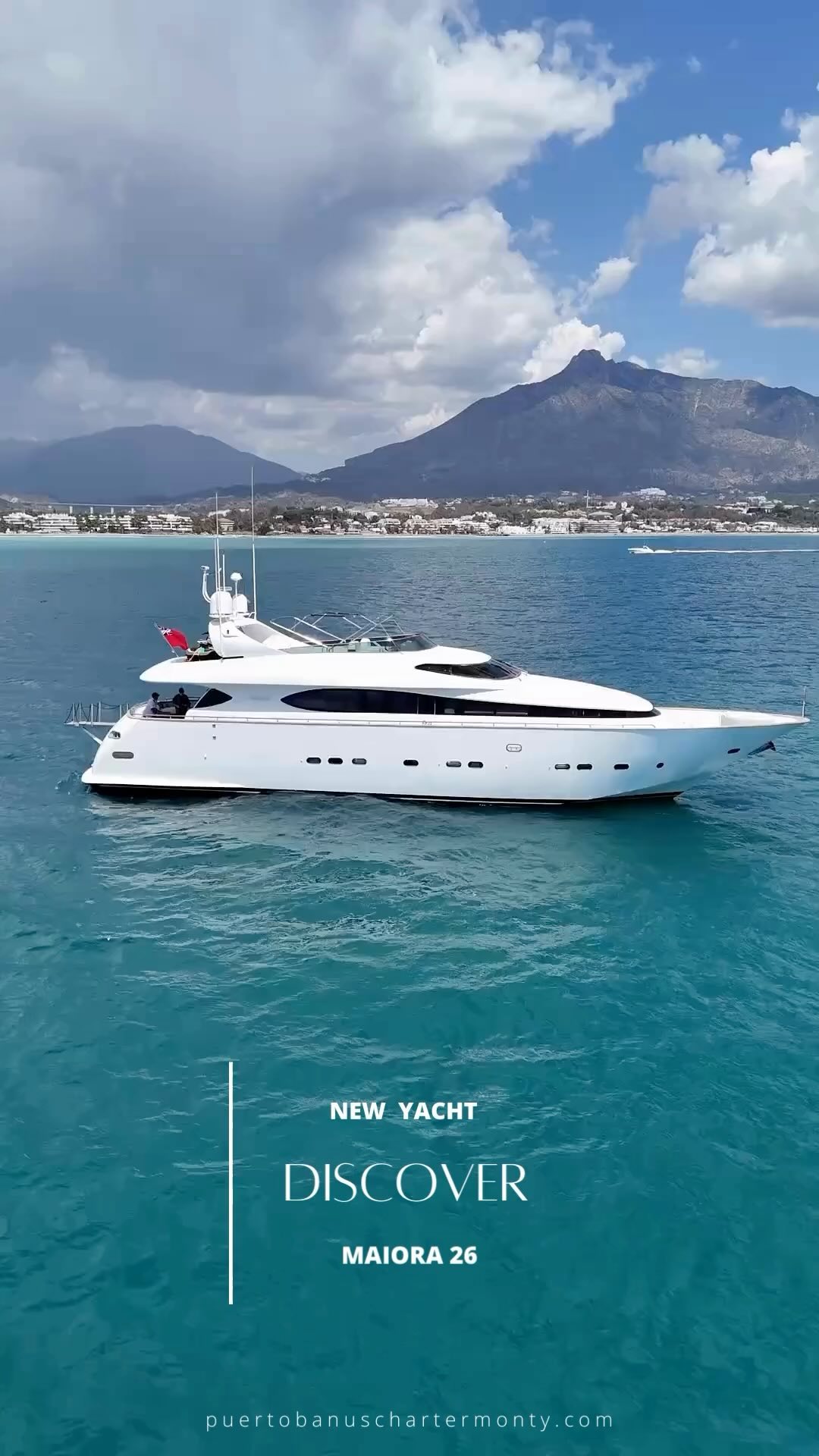 We are thrilled to announce the arrival of the stunning Maiora 26 yacht to our Monty Charter fleet. Just in time for Summer 2024, this luxurious vessel is now available to book for your ultimate sailing experience on the Costa del Sol. 🌞🌊
Whether you’re looking to relax, seek adventure, or create unforgettable memories, with a luxury yacht and best service, the Maiora 26 is your perfect choice. Don’t miss out on the chance to sail in style and comfort.
Visit our website now to secure your booking!