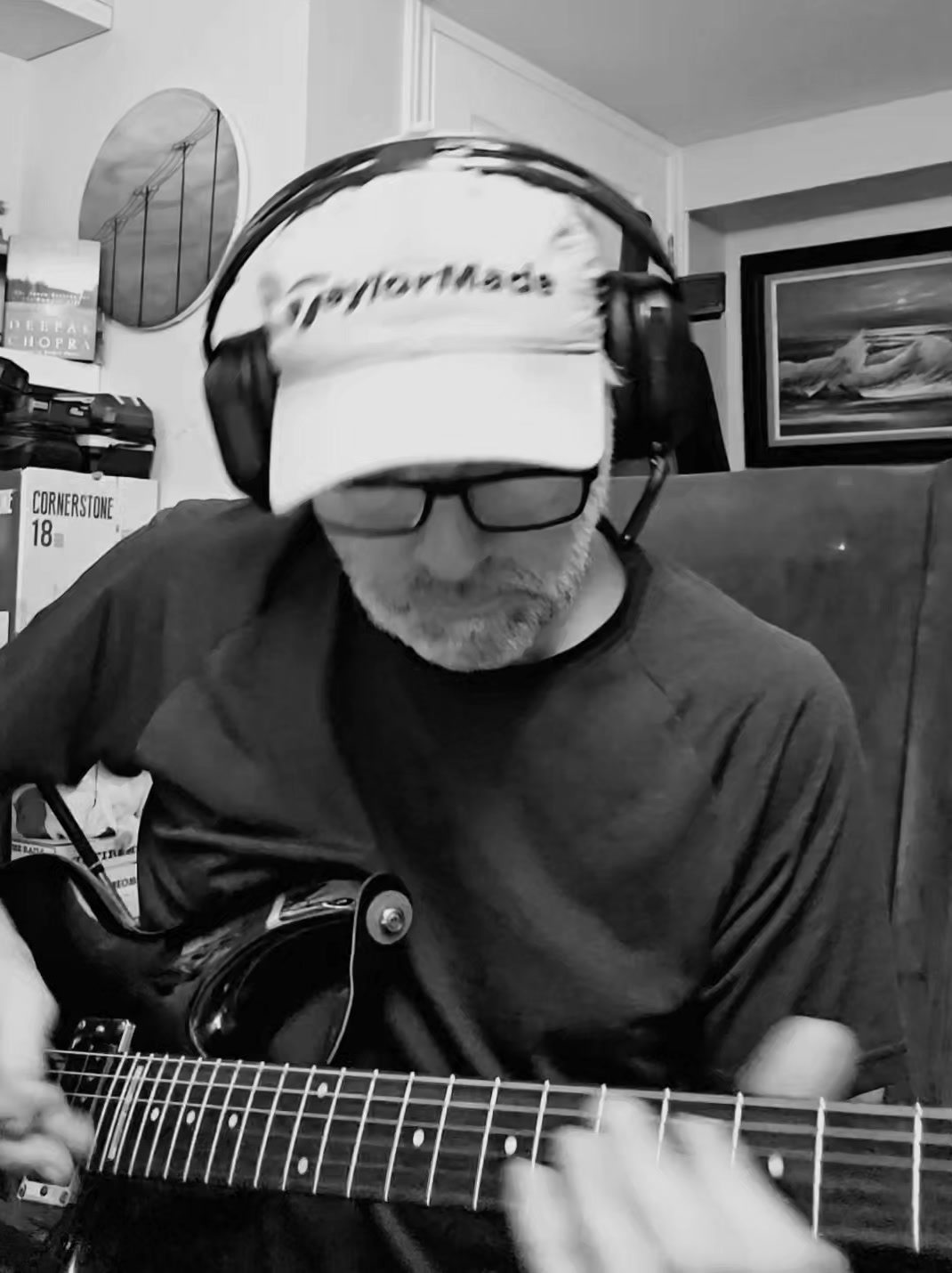 Late night noodling with the mighty King's X. Check them out.