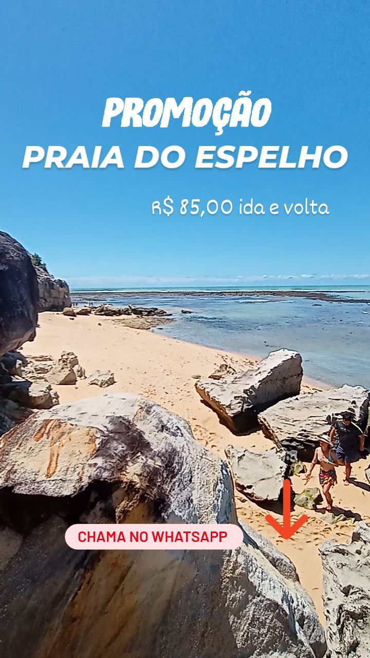 Você já conhece a terceira praia mais bonita do Brasil?😍
Aproveite essa oferta e venha desfrutar desse Paraíso 📸☀️🏖️
#passeiopraiadoespelho
#passeiocaraiva
#portosegurobahia
#transferarraial
#transferpraiadoespelho
#transfercaraiva