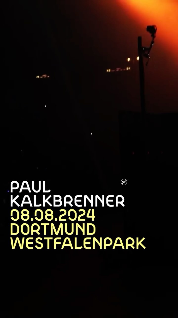 🎧 SAVE THE DATE 🎧
Am 08.08.24 wird Paul Kalkbrenner live in Dortmund performen und den Westfalenpark zum Beben bringen!
Der Vorverkauf hat begonnen - sichert euch euren Platz und erlebt ein unvergessliches Event voller elektronischer Beats und energiegeladener Vibes!🔥
#PaulKalkbrennerLive #SummerBeats
#SaveTheDate 🎟️