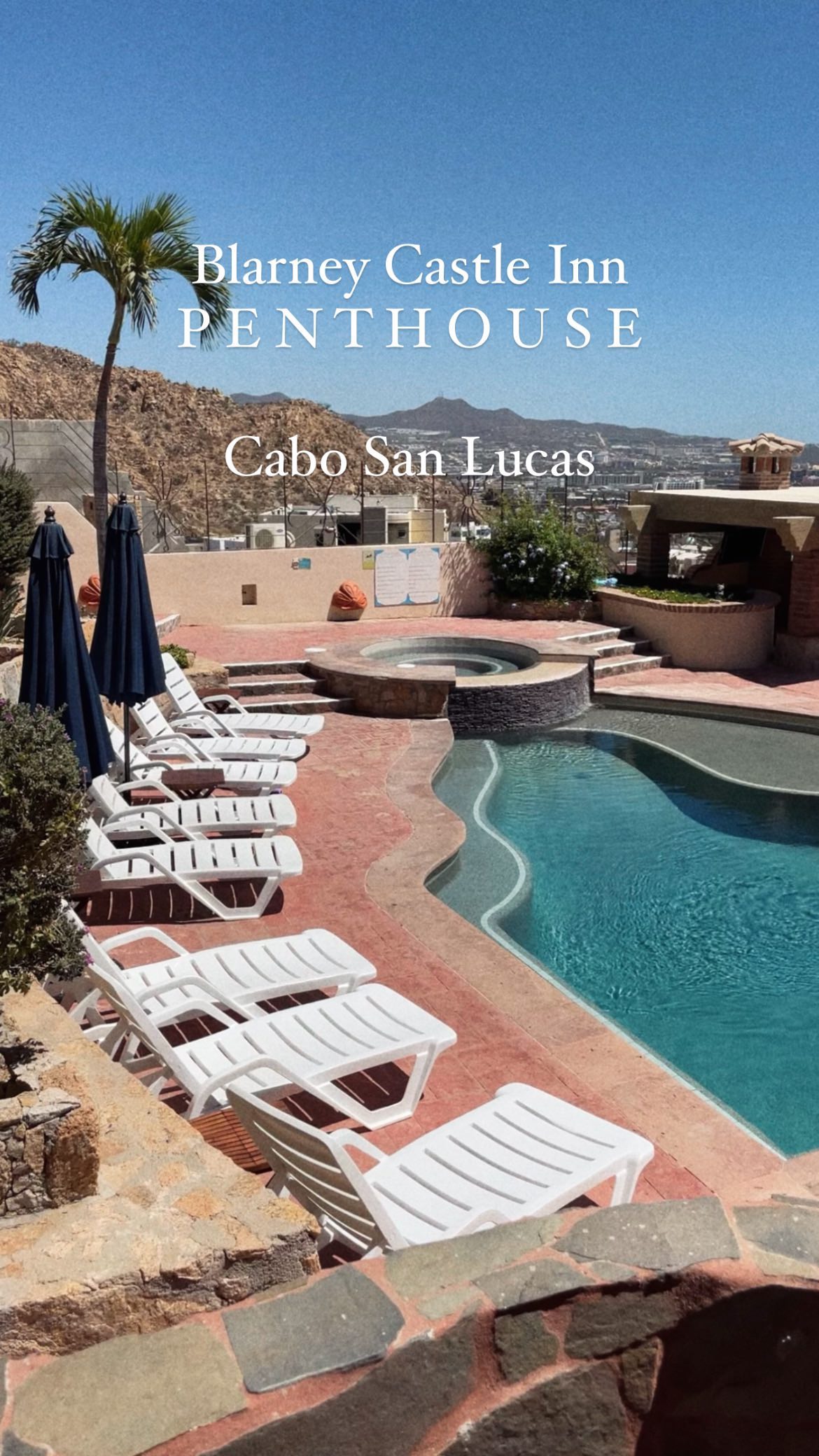 Introducing our newly renovated Penthouse !✨ this 3 bedroom 3 bathroom accommodation is perfect for your family or group of friends. Includes its own private terrace and jacuzzi . Rates starting at $10,000 pesos ($625 USD) per night . Available for direct bookings only ☘️
Reel filmed and created by @tatum_libert 🦋
#cabo #boutiquehotel #boutiquehotelcabo #cabosanlucas #cabohotel #resort #placestostaycabo #discovercabo #penthouse #travel #loscabos #blarneycastle #summervacation