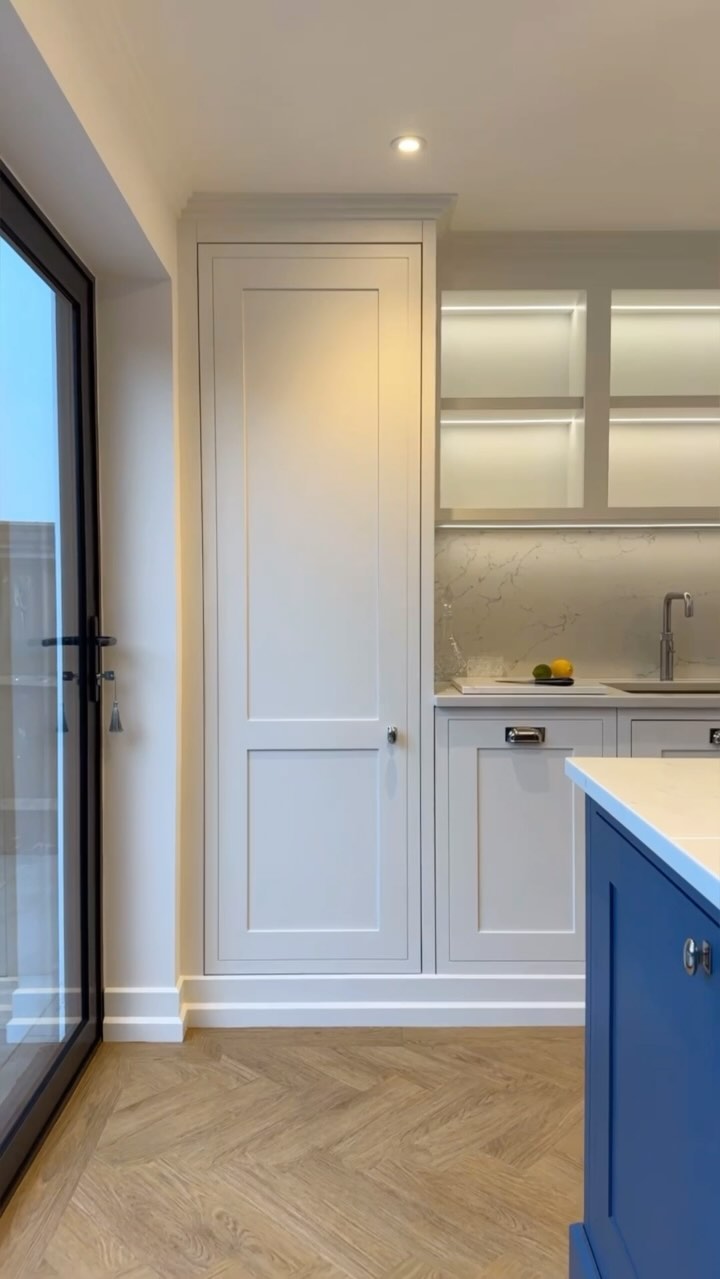 Taking a tour around our handcrafted kitchen.