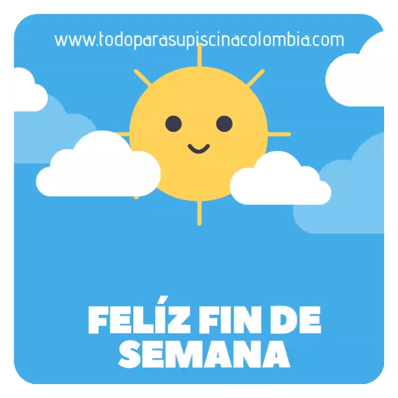 ✨ ¡Feliz fin de semana!
Que estos días estén llenos de descanso, alegría y momentos especiales.
Que disfrutes y recargues energía⚡
Nosotros seguimos atentos para lo que necesites para tu piscina 🤽♀️
Todo Para Su Piscina Colombia 🇨🇴
📲 WhatsApp: 319 508 9763
🌐 www.todoparasupiscinacolombia.com�
📍 Cali – Compra en línea, paga al recibir, recoge en almacén.