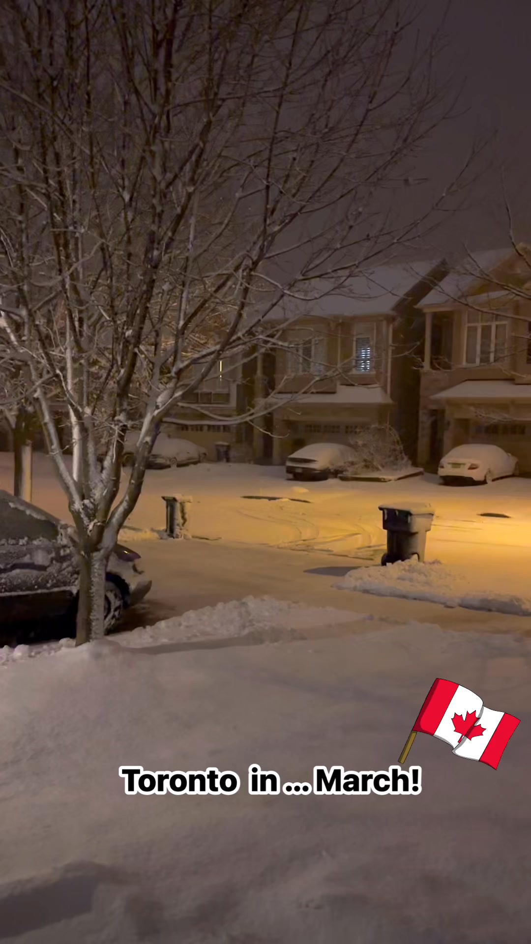 Mid-March and we’re back to winter mode… boots, snowflakes, and that classic Toronto weather plot twist. One minute you’re dreaming of patios, the next minute you’re brushing snow off your jacket. Only in Toronto!
#TorontoWeather #TorontoSnow #MarchInToronto #TorontoLife #CanadaWeather #SpringInCanada #TorontoMoments #UnexpectedSnow #CanadianWeather #TorontoVibes #WeatherPlotTwist #OhCanada #WinterAgain #TorontoReels #OnlyInCanada ❄️☃️🌨️