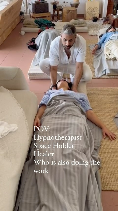 Will my own inner work ever stop? Honestly, this is something that went through my mind only 2 weeks ago as I found myself being activated in a breathwork class. My entire body was shaking, in a not too dissimilar way to this clip (which is actually kundalini activation)@thecasacolab.
My body has began to recognise now when it’s ready to release and I am becoming more willing to surrender in moments that I can. What you see is me desperately trying to stop what my body needs to do - and resisting, l am verbally pushing back & physically trying to hold it in. What I have learned in the months that followed - in breathwork sessions or energy activation sessions that my body quickly finds the same space and gives me the same signals that tell me to listen. My mind is loud, it shadows the whispers of my body. I’m learning to listen deeper.
Trust me when I say I know this looks weird. I know it looks embarrassing. Some of us find it hard to do this in the group, some of us find it hard to do this alone because we require the guidance. This is me urging you to find your space, your modality and giving you permission to let it in & let it go. Use your voice to get it out, tap your chest, tap your palms on the ground, move your body to help the stored trauma to be released.