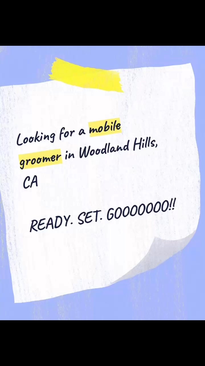 Groomers, where you at??