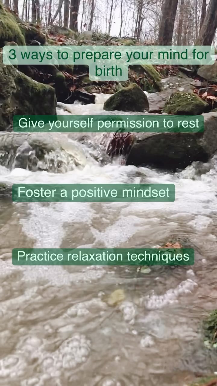 So much of our labor journey relies on our mind’s abilities to cope 🧘🏼♀️, not just our body’s 💪🏻! When women think of birth, their thoughts go to the physical first. But we also need to remember the importance of our mindset for a successful labor and birth! Here are 3 tips for focusing in on a strong mind for labor!
1. Give yourself permission to rest! There’s so much pressure from our world to do more no matter our circumstances. As you inch closer to birth, start to lessen your workload and other responsibilities. Sign off a chore to your husband, create boundaries for physical labor at work or talk to your boss about needing to sit instead of stand all day. Taking time to rest your body will help relax your mind and decrease stress. Too much stress is the enemy of a smooth labor. Your pregnancy and birth will function at its best if your body thinks it is safe and supported. Be kind to yourself and your growing baby and sit back, kick your feet up and relax!
2. Foster a positive mindset! I often talk with clients about the fear-tension-pain cycle. When our mind is bombarded with potential issues that could arise in pregnancy and labor we can get caught up in the what-ifs which can wear on our mind and cause anxiety, stress and fear. Those fears and stress lead to increased tension throughout the body. Tension leads to pain and discomfort. Working to decrease your fears around birth before labor is very important! Avoid negative birth stories and talk about your worries with your doula or another trusted person.
3. Practice relaxation techniques! Many of us struggle with knowing how to truly relax. Look up videos for guided full body relaxation. Pay attention to all the little parts of your body holding tension. Become more aware of your body to focus in on the parts that often go ignored (the space between your eyebrows, your fingers and toes). Practice meditation, deep breathing or find unique things to you that bring you peace (a special playlist or cozy blanket makes all the difference)!
#doula #unmedicatedbirth #naturalbirth #mindset #pregnant #birth #women #labor #relax #painfreebirth #homebirth #midwife #baby #positivevibes #selfcare #support
