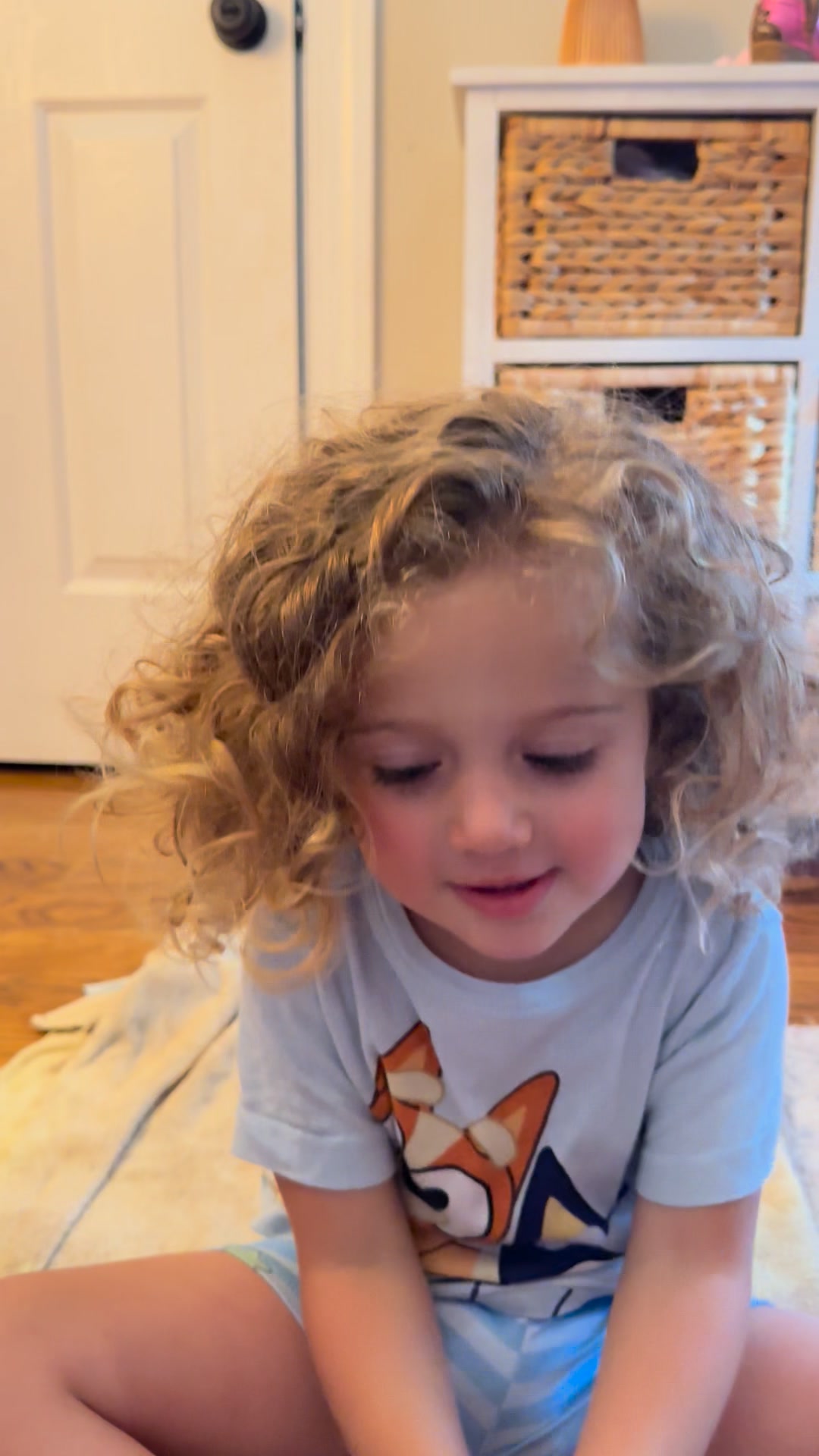 This is too sweet not to share. After she prayed the first time, I knew I had to video it so I could share it with her one day. 💕
This sweet prayer came from many nights of conversations about trusting Jesus and praying to Him.
“Dear Jesus, please heal Nana.” – Callyn 💕