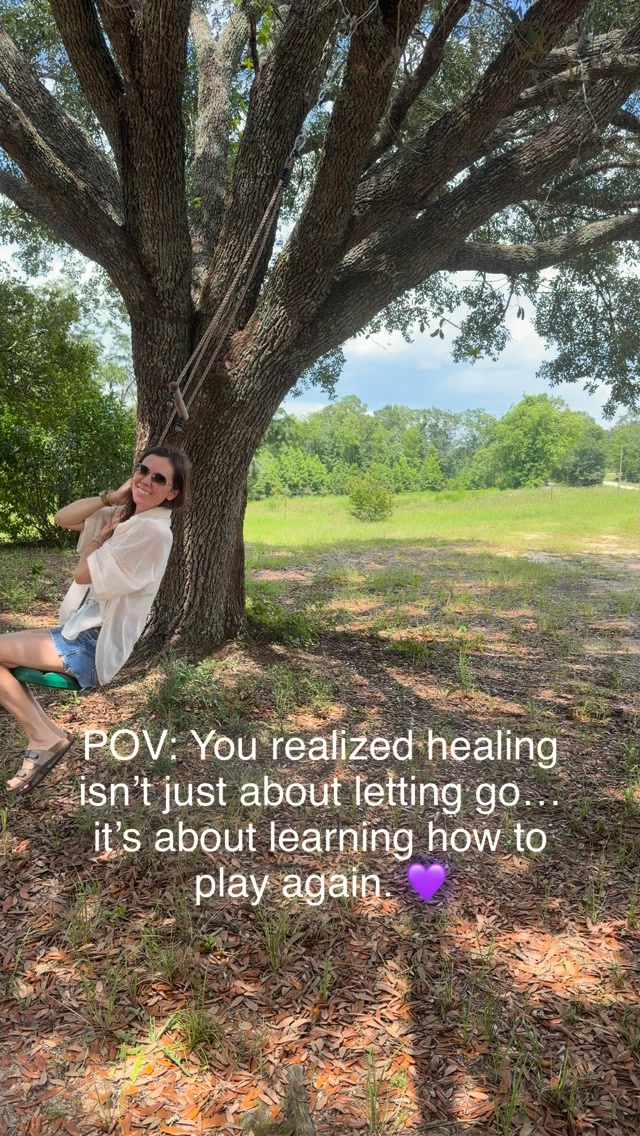 Healing isn’t only about what you release. It’s also about remembering how to laugh, play, and feel alive again. 💜✨
What brings your inner child joy?