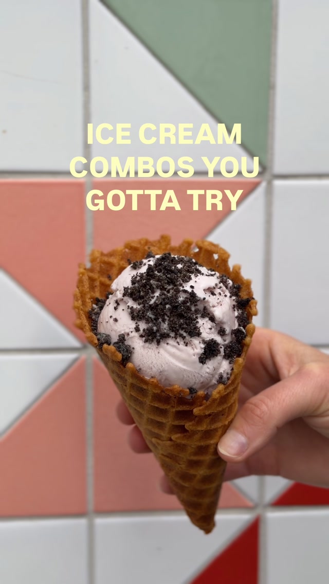 There are endless to enjoy ice cream! 🥲 What should we add to this list? Add a free drizzle of @getgraza for a limited time!