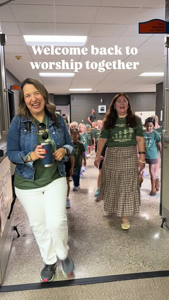 Worshiping together is a big part of the culture here at Legacy. We’ve missed hearing your voices and watching your hearts praise the Lord! Today’s all school worship was all about our theme this year; PLANTED WITH PURPOSE. 🌱🌳 And we sang our new theme songs for the year. ‘The Lord is my Shepherd, I shall not want
He leads me by still waters ‘til my fears are gone
Though I walk through the valley of the shadow of death
Oh, I know You are with me, my Father, my friend
Your goodness and mercy will follow me all of my days
I know by Your still waters I’m safe.’ What a powerful thing to teach these young hearts! We are so excited about where our theme is leading us this year! 💦🌊