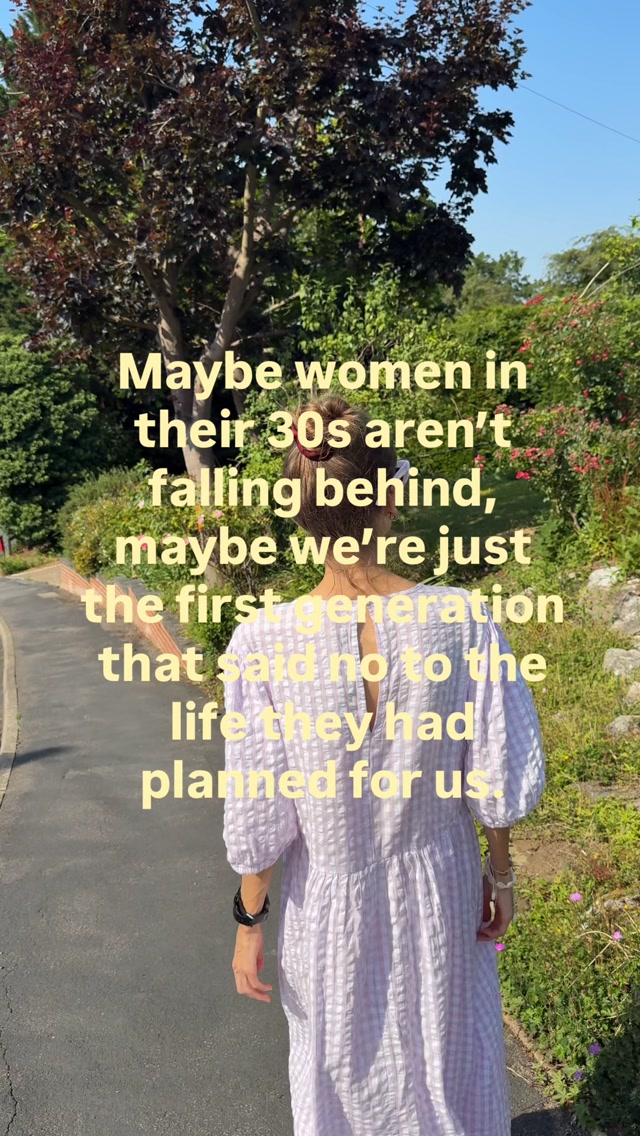 I’m 35, I don’t have a partner, I don’t own my own home, I don’t have children, I don’t even drive.
On paper, it might look like I have nothing, except it feels the opposite.
What I do have is FREEDOM and to me, that’s everything.
I spent too much of my life being everything for everyone else, at the expense of myself.
I’d completely lost who I was.
I’d lost my spark.
And over the years I found my way back.
Now? I live life on my OWN TERMS not the ones society expects of me as a 30 something.
I think we’re the first generation of women to actually question the life mapped out for us and dare to choose differently.
Not everyone will understand you, but that’s okay, as long as you understand yourself and are happy with your own choices 💛
This is your permission slip to go and live YOUR life, not someone else’s version of it 🫶🏻
.
.
#30something #singlelife #lifeonmyownterms #freedomlifestyle #millenial