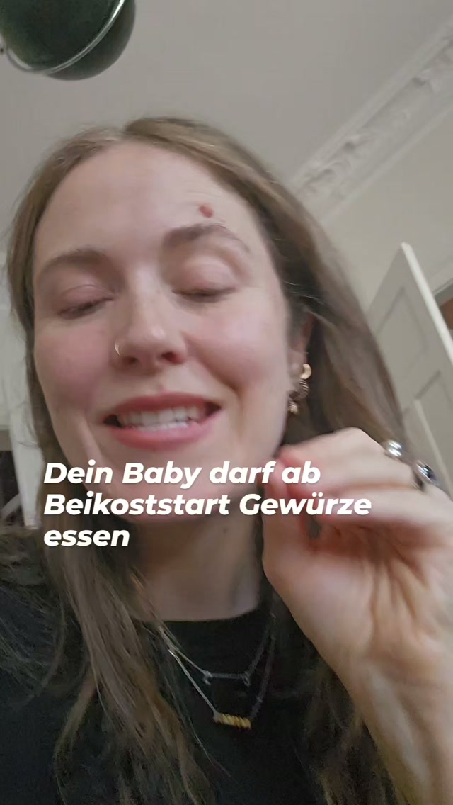 Ein paar wenige Gewürze, die für dein Baby NICHT geeignet sind, erkläre ich im Video 🤝