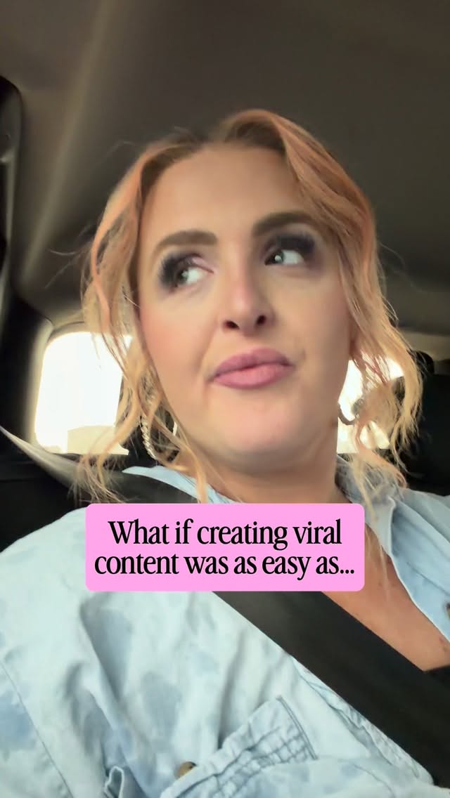 This got me 48k views in the last week!!
Eek! I think I finally figured out the “easy button” on viral carousels 😱😱😱
And I’m giving it to YOU when you grab a seat in my Claude Skill Lab: Viral Carousels session 😏😏
BUT we all know Meta changes things so so fast, so you wanna hop on this now while the irons hot!
Comment “CLAUDE” and watch your next carousels take off 🚀🚀🚀