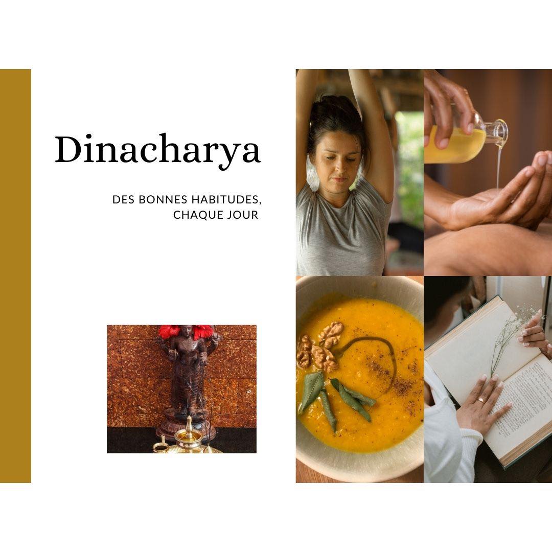 Prendre soin de soi, CHAQUE JOUR …. Évacuer le stress, CHAQUE JOUR … c’est un vrai challenge ! Vous avez besoin d’une grille, d’un support ? L’Ayurveda vous propose les Dinacharya : des conseils quotidiens qui s’adaptent à votre vie, à votre nature et qui évoluent avec vous au fil des saisons, au fil des ans pour vous apporter #forme #bienêtre mais aussi #sérénité #connaissancedesoi et #réalisationdesoi.
Les #dinacharya sont la base de notre programme d’un mois ‘philosophie et pratique de l’#ayurveda et du #yoga au quotidien’ : un #bilanayurvédique, puis un mois de #modulesenligne pratiques et théoriques avant un checkup final. Possibilité d’approfondir les connaissances sur 3, 6 ou 12 mois.
Rejoignez-nous !
Www.casaveda.online