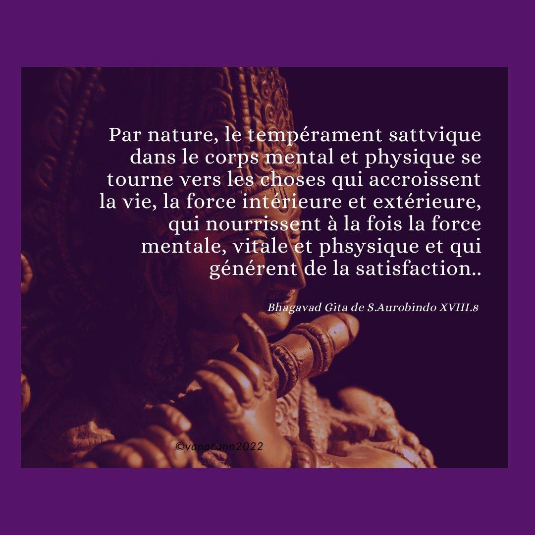 Laissez l’Ayurveda prendre réellement soin de vous !
Pour vivre pleinement selon l’Ayurveda, il faut cultiver SATTVA, la Bhagavad Gita de Sri Aurobindo en donne une traduction des plus motivantes : force intérieure, force physique, force mentale, force énergétique … et satisfaction … what else😉?
Quels sont les ingrédients pour cultiver SATTVA ?
🌿 une alimentation adaptée à votre nature, votre âge, votre activité mais aussi à la saison
🌿 des rituels hygiène et beauté au quotidien, des moments de pause régulières pour se régénérer en profondeur.
🌿 une pratique quotidienne des Asana et du Pranayama
🌿 des lectures et des activités positives, enrichissantes
🌿 des relations apaisantes, réconfortantes et stimulantes.
Pour découvrir tous les aspects de l’Ayurveda et profiter ainsi de tous ses bienfaits, j’ai mis en place des programmes personnalisés ‘philosopie et pratique de l’ayurveda et du yoga au quotidien’.
Rejoignez-nous sur les réseaux, le blog, la newsletter et pour bien débuter l’année embarquez pour un premier mois de pratique … pour ‘que vous lumière intérieure illumine toute votre vie’ !!
à très bientôt !
www.casaveda.online
#ayurveda #bilanayurvedique #ayurvedacoach #remiseenforme #detox #amincissement #regeneration #energiepositive #ayurvedaphilosophie #yoga #yogachezmoi #yogatherapeutique #yogacoach #yogaphilosophie #ayurvedicyoga #etreenforme #bonneshabitudes #nouvelleaquitaine