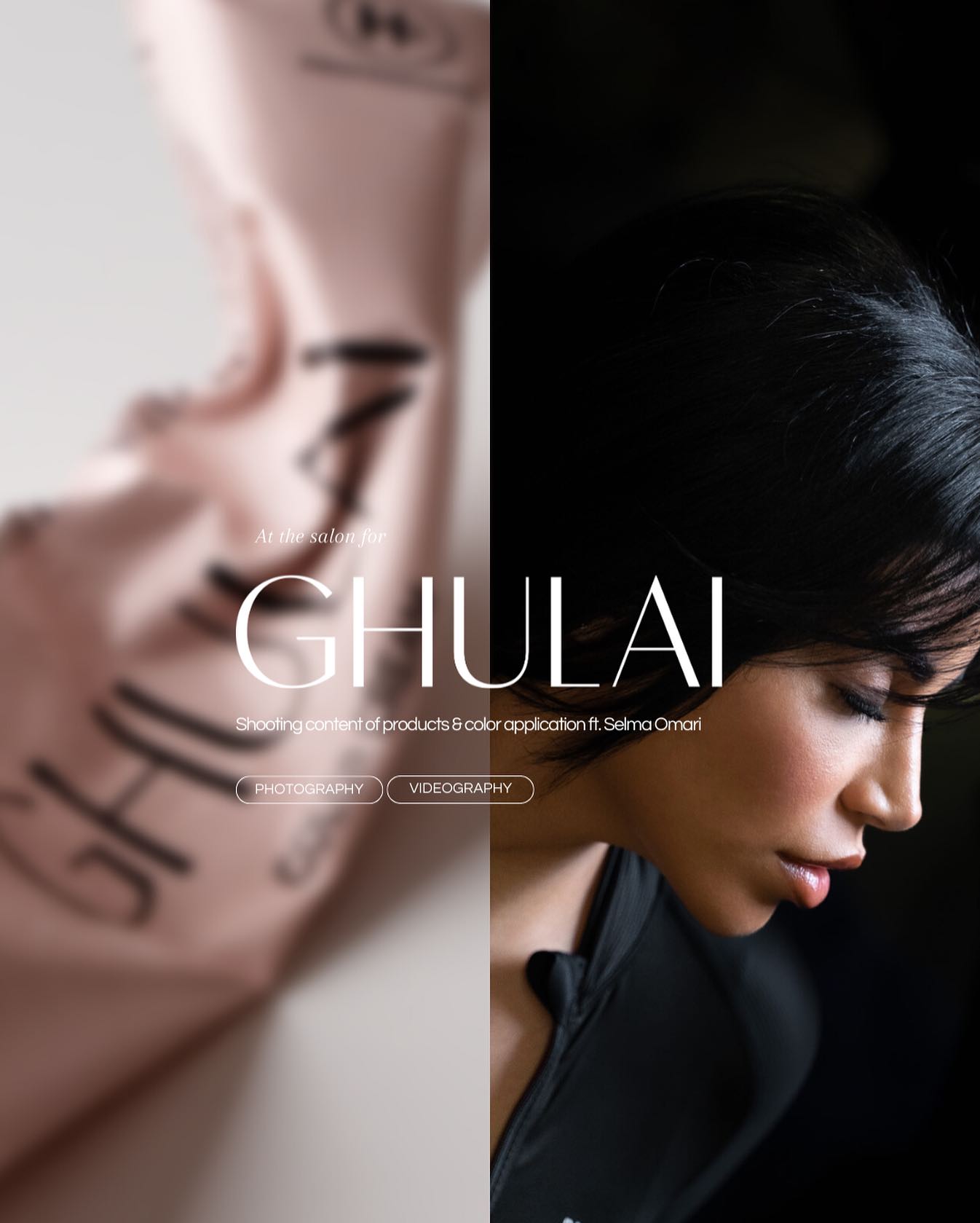 Content shoot with @hpluspro featuring @selmaomari • Shoot was great as usual!
GHULAI • Refined haircare with knowledge.
#content #contentcreator #contentagency #antwerp #photoediting #collab #agency