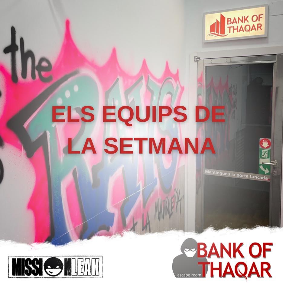 Robar la joia del Bank of Thaqar és emoció pura i per això tants equips volen ser els nostres lladres!