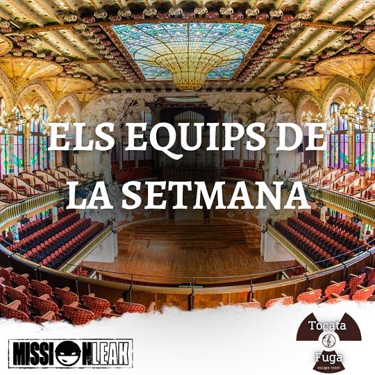 Hem tingut grans equips al @palaumusicacat amb el Tocata i Fuga …