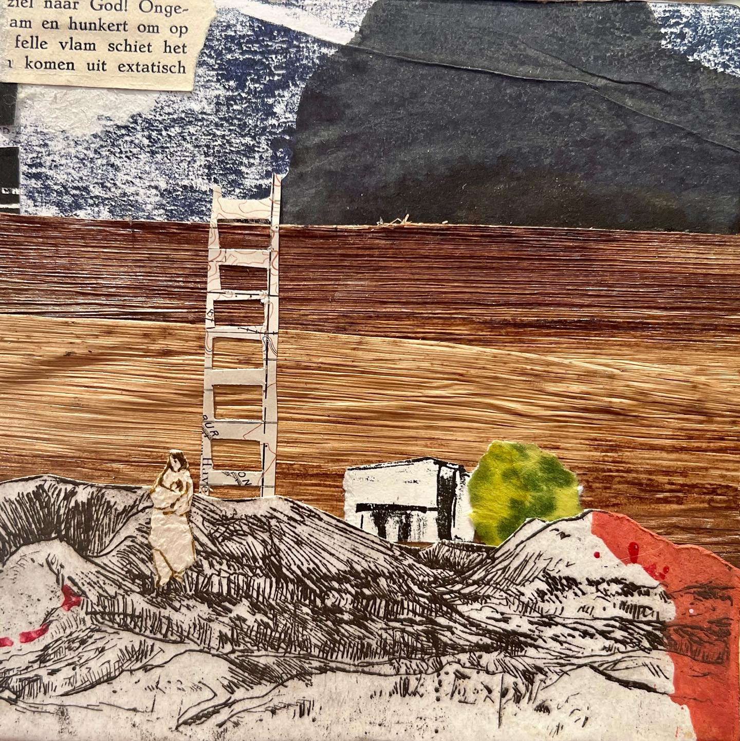 “Not Ready Yet to Explore Behind the Wall” went to a new home. Congratulations, Monique Belitz!
@artisansonmainlaveta
#moniquebelitz
#contemporarylandscape