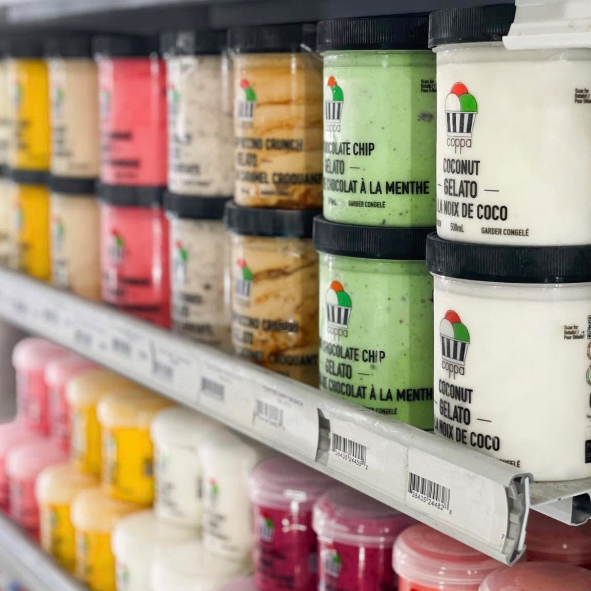 At the end of this rainbow, a treasure awaits… gelato and sorbet at Remark! 🌈 Find yourself on a colourful adventure with a glimpse of our favourite flavours captured in this vibrant display. Located right here in London, @Remarkfreshmarkets is the go-to destination to stock up on your weekend essentials or satisfy that craving for your favourite Coppa cup! 🍨✨ Don't miss out on this deliciously delightful local gem!
#LondonOn #SupportSmallBuisness #EatLocal #ldnont #SobeysLookForLocal #Foodstagram #Foodie #FoodInspo #TheCoppa #ASmileInEveryCup #Sorbet #LondonOnEats #OntarioMade #Happy #Family #FamilyBuisness #FriYay #Sorbet #SorbetAllDay #Sorbetto #Rainbow #Gelato
