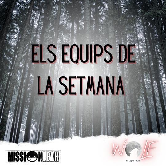 Venir a Missionleak i viure el #wolfescaperoom és una gran missió envoltada de misteri!