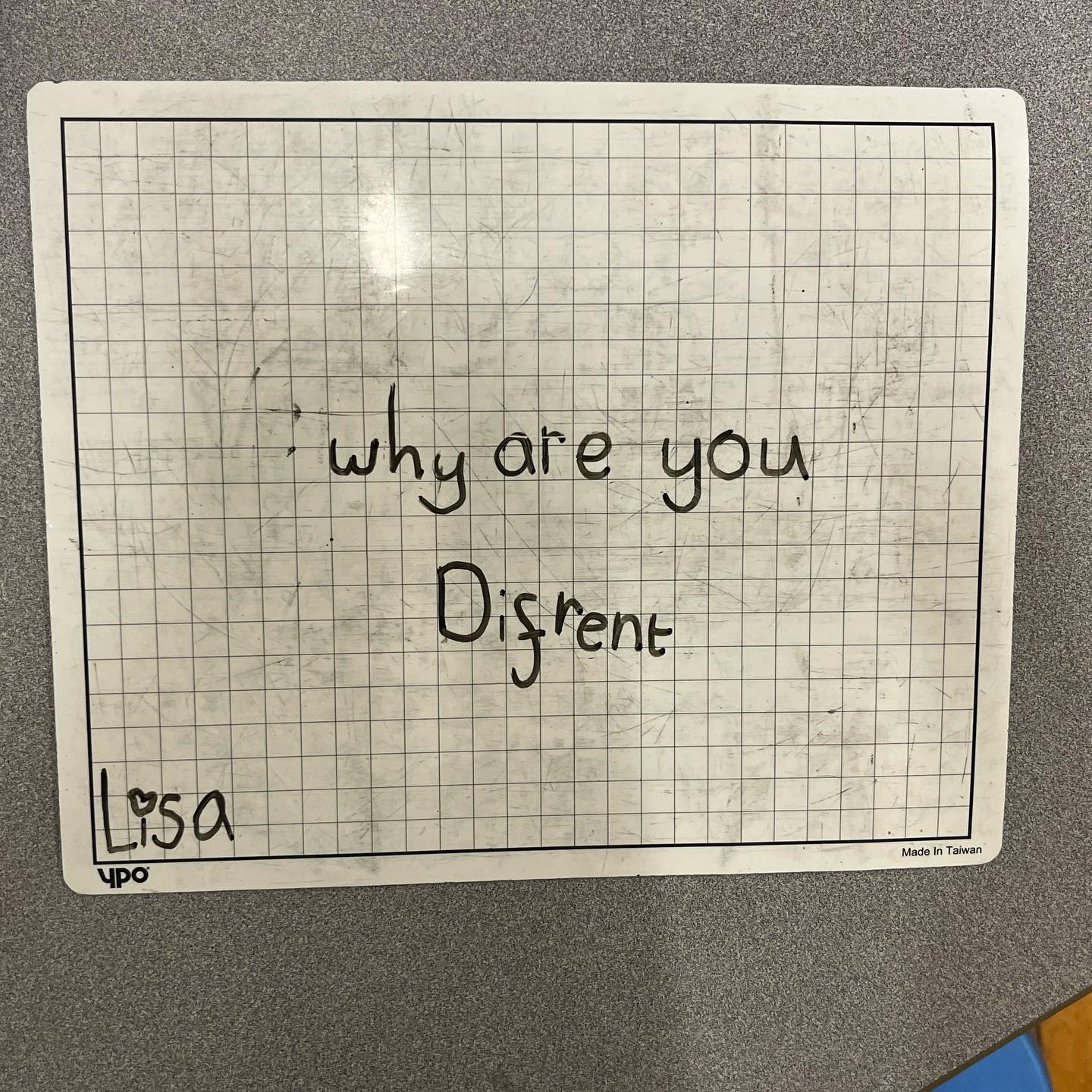 Questions from my KS1 philosophy club at Malin Bridge Primary: “Why are you different?” #P4C