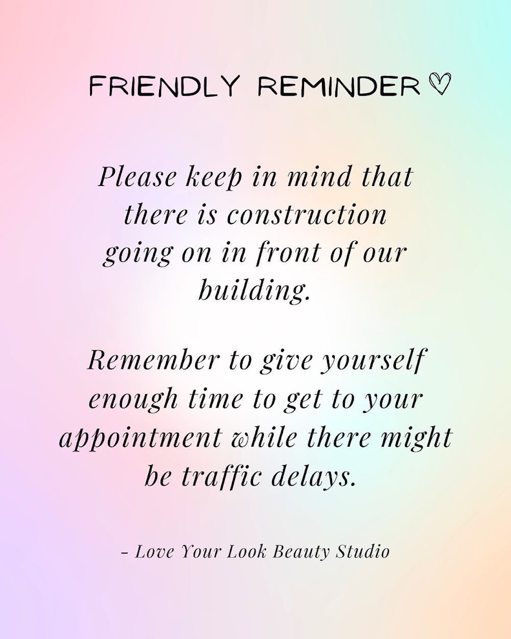 Just a friendly reminder🫶🏻