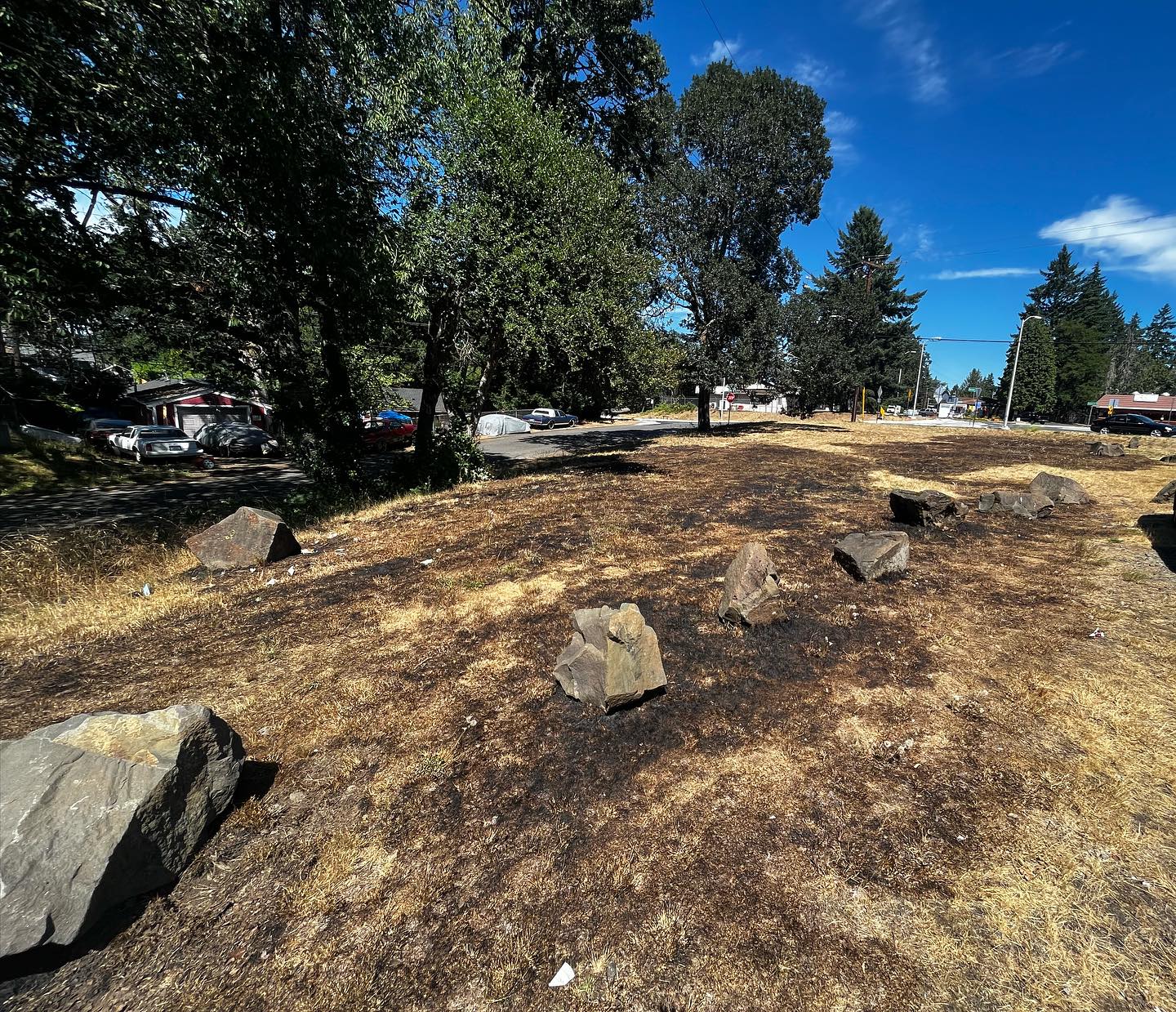 I would like to say thank you to our local fire department. They put out a fire yesterday day evening after we were closed and gone for the day. It appears to have been started two old butane refill bottles. Thankfully no real damage and my grass should look great after the natures fertilizer.