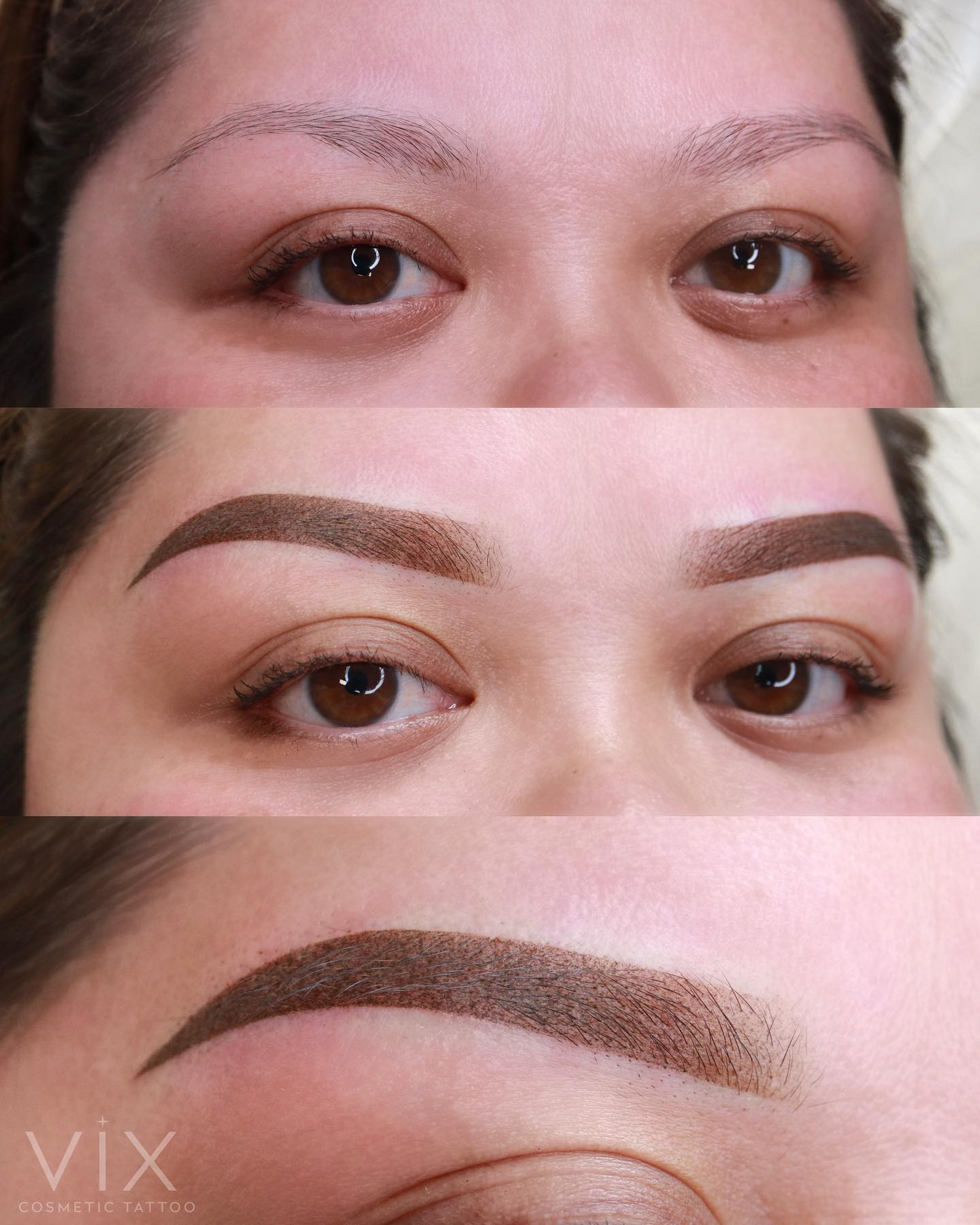 Ombré powder brows transformation!
When shaping the brows, I can take from 15min to 1 hour. The client and I work together to create a shape they’re okay with!
🤍 Info & ONLINE BOOKING: www.vixcosmetictattoo.com
📍Bay Area (Burlingame)
🤎 Specializing in ombré powder brows.
‼️Previous tattoo work needs to be approved first.
——
INFO:
• Pain level: 3/10
• Duration of appointment: 2 hours
• Healing time varies but average 2 weeks
• Lasts: 1-3 years depending on skin type and lifestyle.
.
.
.
#dalycitylashes #sanmateoeats #sanfranciscobrows #ombrebrows #microblading #bayareamicroblading #sjlashes #permanentmakeupsf #pmuartist #sjpmu #cosmetictattoo #sanmateolashes #sanbrunolashes #bayareabrows #sflashes #sfpmu #powderbrows